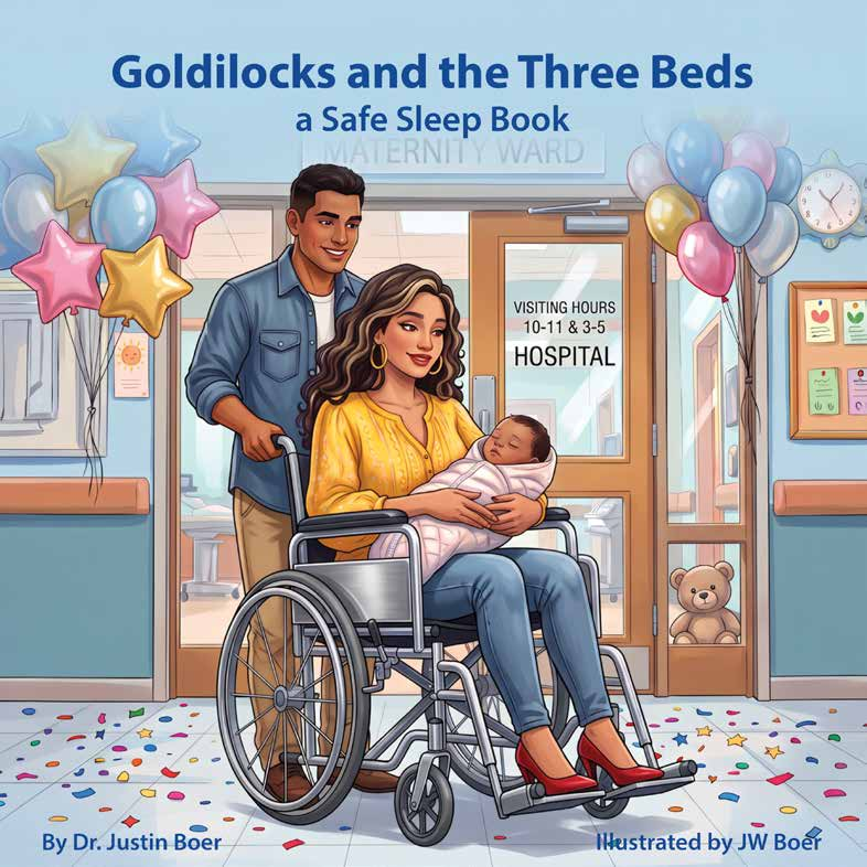 Goldilocks and the Three Beds, a Safe Sleep Book